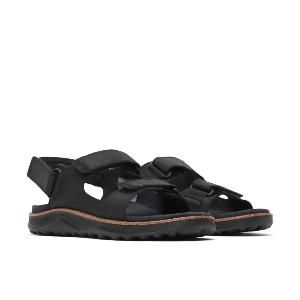 Merrell Cove J00003391 Sandals Mens US 12 Black Leather Adjustable Strap SHOP700